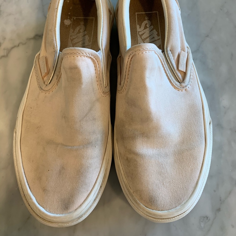 Light Pink Vans size 5